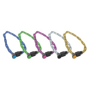 Cadena antirrobo Onguard Lightweig.Combo 8198 800X Ø 4mm,surtido de colores UV=10