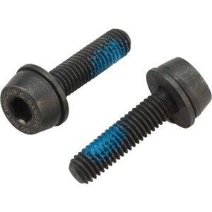 2 x tornillos Campagnolo 19 mm para montaje trasero 10-14 mm