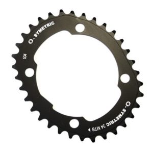 Kit platos Osymetric Stronglight 104 BCD 34 dientes negro 4 brazos