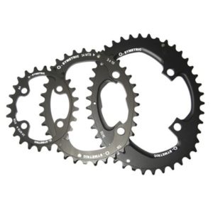 Kit platos Osymetric MTB Stronglight 104/64 BCD 24x34x42 dientes negro 4 brazos