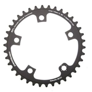 Plato Strong.E-Shifting Camp.S.rec.ultr.torque/Record/Chor/ath.alu 11V.int.5 braz.110 BCD negro 42 D