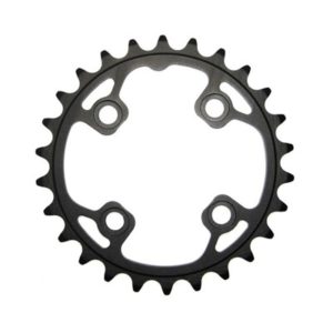 Plato Stronglight MTB para XT FC-M785 2x10 104/64 BCD interior 28 dientes(40/42)negro 4 brazos