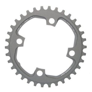 Plato Stronglight SRAM X01 MTB aluminio 1x11V.4 brazos 94 BCD plata 32 dientes