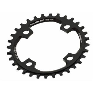 Plato Stronglight SRAM X01 MTB aluminio 1x11V.4 brazos 94 BCD negro 34 dientes