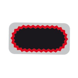 Parche Tip Top F2 5 x 2,5cm, oval, mínimo 100 und.