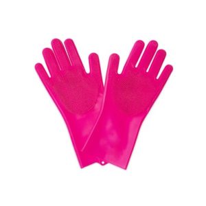 Guantes taller Muc-off Deep Scrubber rosa