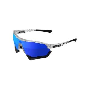 Gafas Scicon Aerotech SCNPP lente multireflejo azul/montura hielo mate