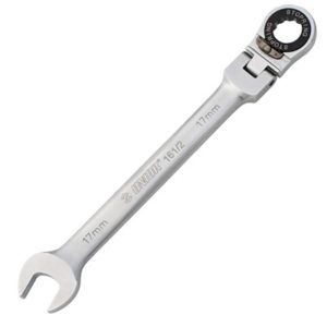 Llave combinada Unior con carraca articulada 6