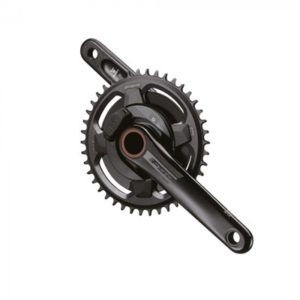 Juego de bielas potenciometro FSA Powerbox BB386Evo 110 BCD 175 mm 42D aluminio negro