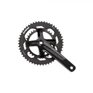 Juego de bielas y platos FSA Vero Pro eje cuadrado 120/90 BCD 170 mm 50x34D aluminio negro