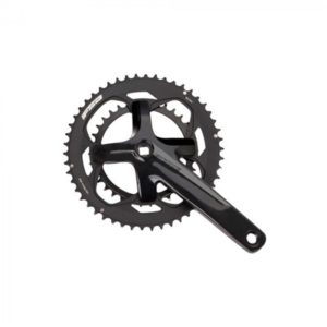 Juego de bielas y platos FSA Vero Pro eje cuadrado 120/90 BCD 175 mm 50x34D aluminio negro