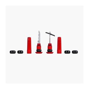 Kit mechas Muc-of reparacion tubeless para manillar rojo