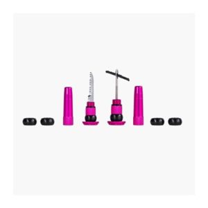 Kit mechas Muc-of reparacion tubeless para manillar rosa