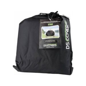 Funda para portabicis DS Covers Star negro (2-3 bicis)