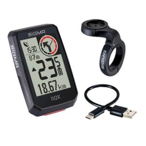 Ciclocomputador GPS Sigma Rox 2.0 14 funciones negro