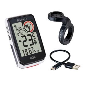 Ciclocomputador GPS Sigma Rox 2.0 14 funciones blanco