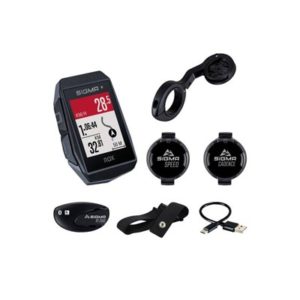 Kit ciclocomputador GPS Sigma Rox 11.1 Evo Sensor 150+ funciones negro