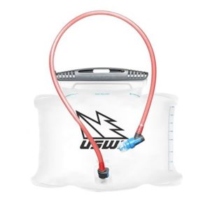 Bolsa hidratacion USWE Compact 1.5L con manguera Plug & Play para cinturon Zulo