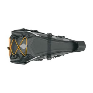 Bolsa sillin SKS Explorer 13L 57.5x16.5x34.5 cm impermeable negro con reflectante