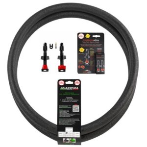 Kit mousse Barbieri anaconda 27.5x2.40-2.70" valvulas carbonaria carbono