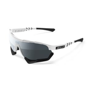 Gafas Scicon Aerotech SCNXT lente fotocromatica plata/montura blanco