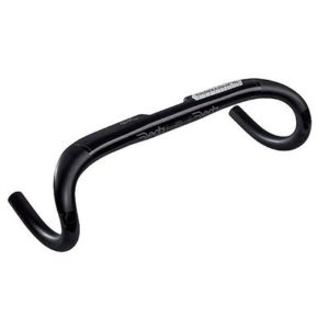 Manillar Deda Superzero DCR Di2 Aero 420 mm 31.7 aluminio negro/blanco