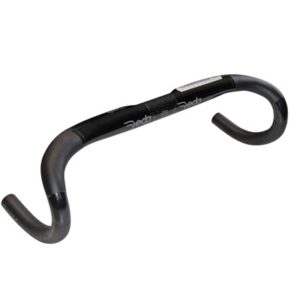Manillar Deda Superzero DCR Di2 Aero 440 mm 31.7 aluminio negro/blanco