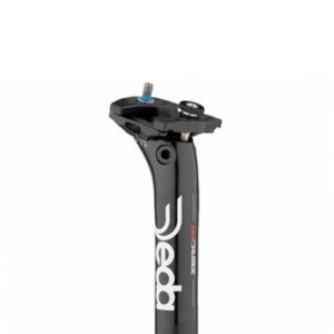 Tija de sillin Deda Zero100 27.2 350 mm 12 mm offset aluminio negro