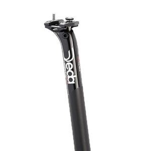 Tija de sillin Deda Zero100 31.6 350 mm 12 mm offset aluminio negro