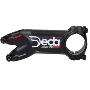 Potencia Deda Zero100 110 mm 1-1/8" 31.7 20º aluminio negro