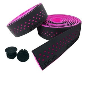 Juego de cinta manillar Deda Presa negro/rosa fucsia