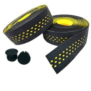 Juego de cinta manillar Deda Presa negro/amarillo