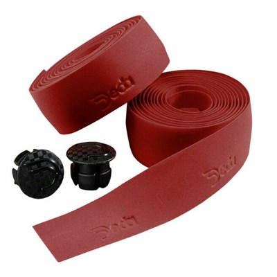 Juego de cinta manillar Deda rojo burdeos
