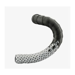 Juego de cinta manillar Deda doble capa 2.5 negro/plata