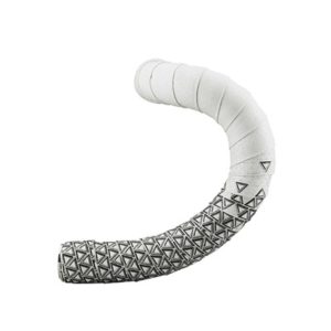Juego de cinta manillar Deda doble capa 2.5 blanco/negro