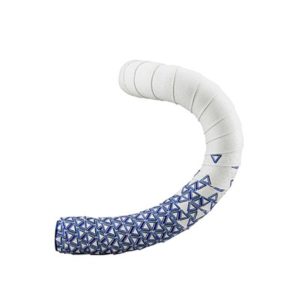Juego de cinta manillar Deda doble capa 2.5 blanco/azul