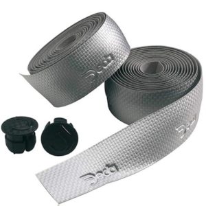 Juego de cinta manillar Deda Special Carbon Look plata