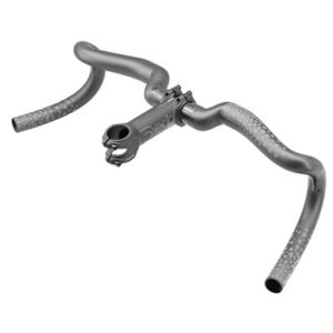 Manillar Deda Gera 480 mm 31.7 16º carbono negro mate/brillo