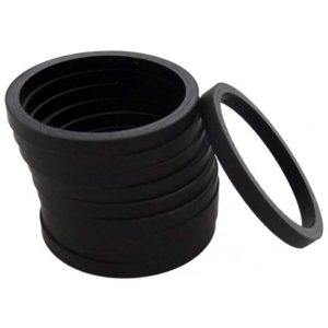 Set espaciadores Deda tubo direccion 1-1/8" 3 mm carbono negro (10 unidades)