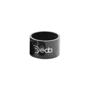 Set espaciadores Deda tubo direccion 1-1/8" 20 mm carbono negro (5 unidades)
