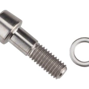 Tornillo Deda de titanio con arandela plana para potencia Superleggero M5x16 mm antes 2018