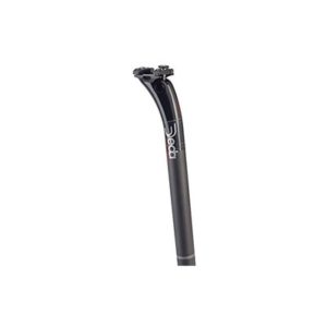 Tija de sillin Deda Superleggero 27.2 350 mm 25 mm Offset carbono negro mate/brillo