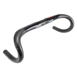 Manillar Deda Superzero DCR Aero Di2 31.7 460 mm carbono negro/blanco
