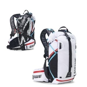 Mochila de hidratacion USWE Hajker 24 Summer enrollable NDM 2.1 deposito 3L negro/rojo