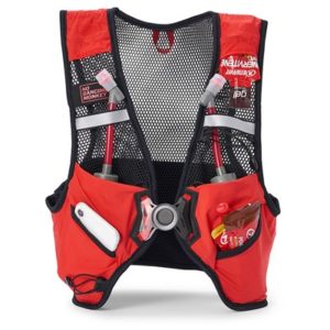 Chaleco hidratacion USWE Pace 2 2x0.5L negro/rojo