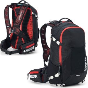 Mochila de hidratacion USWE Flow 16 NDM 2.0 deposito 3L Sas-Tec negro/rojo