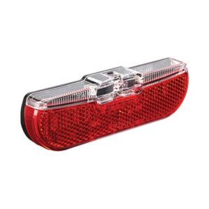 Luz trasera Trelock LS 611 Duo Flat E-Bike 6V-12V dinamo negro