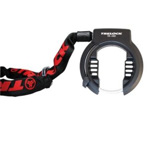 Candado cuadro Trelock RS 430 AZ Balloon + cadena ZR 355 100 cm - 6 mm