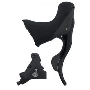 Maneta freno/cambio Campagnolo Chorus EP derecha hidraulico 12V 160 mm pinza trasera negro