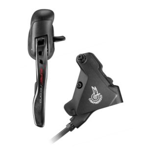 Maneta freno/cambio Campagnolo Super Record EP derecha hidraulico 12V 160 mm pinza trasera negro